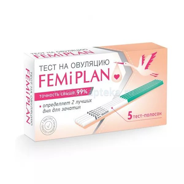 Тест MEDICAL SUPPLIES Ovulation test `Femitest` Concept strip N5*